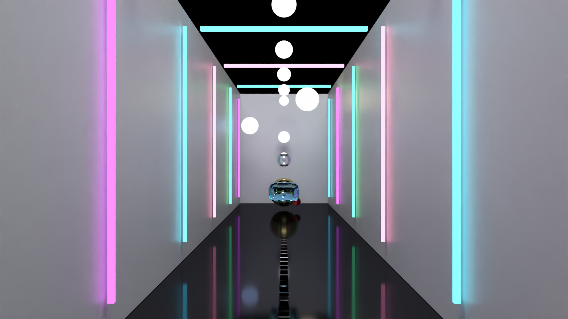 Opening shot - The Kubrick Corridor