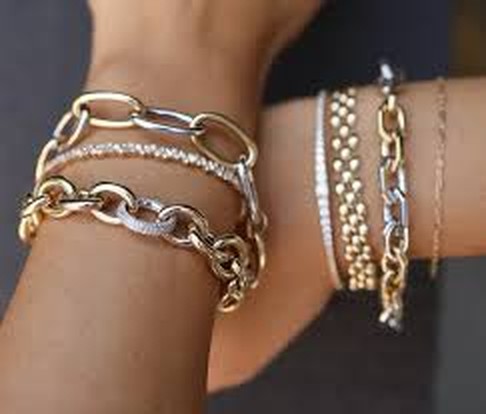 Mixed Metal Bracelet by Aide-Mémoire