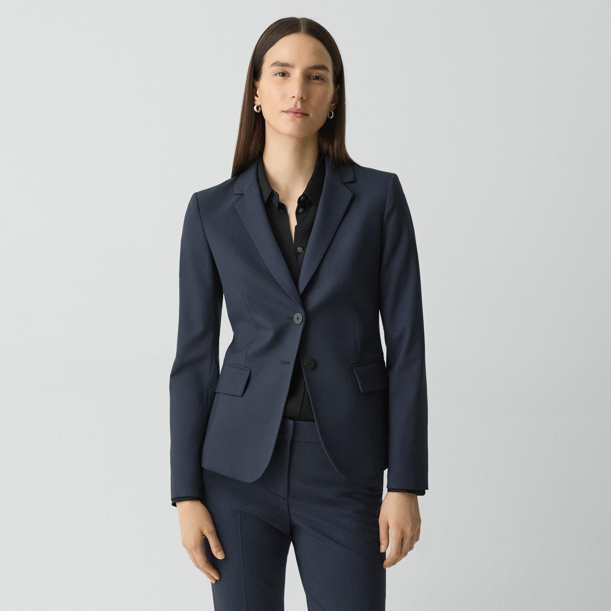 Tailored Navy Blazer by Theory