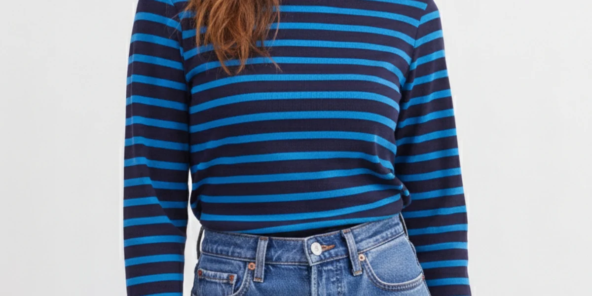 Saint James Minquidame Breton Striped Shirt