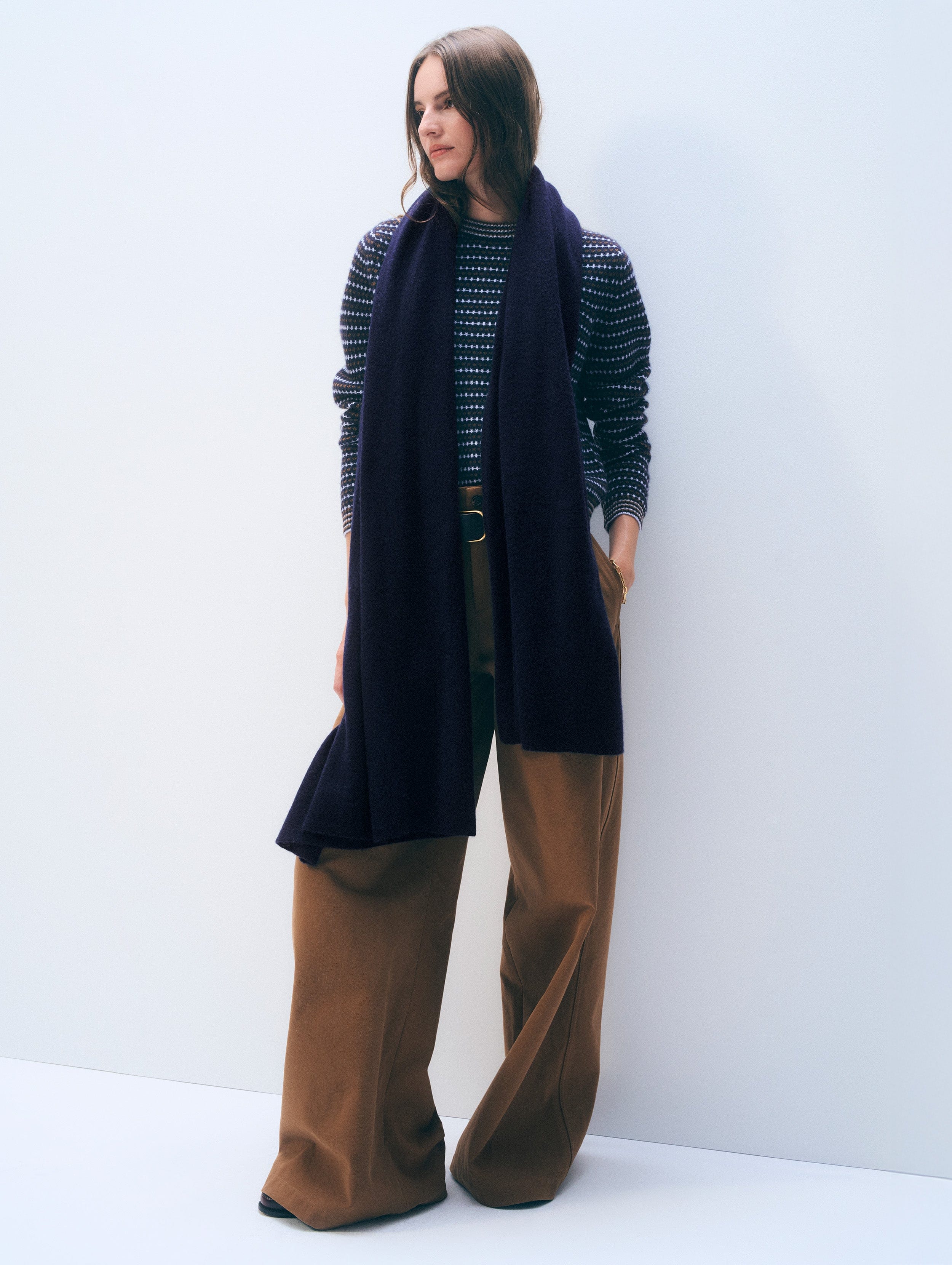 White + Warren Cashmere Travel Wrap